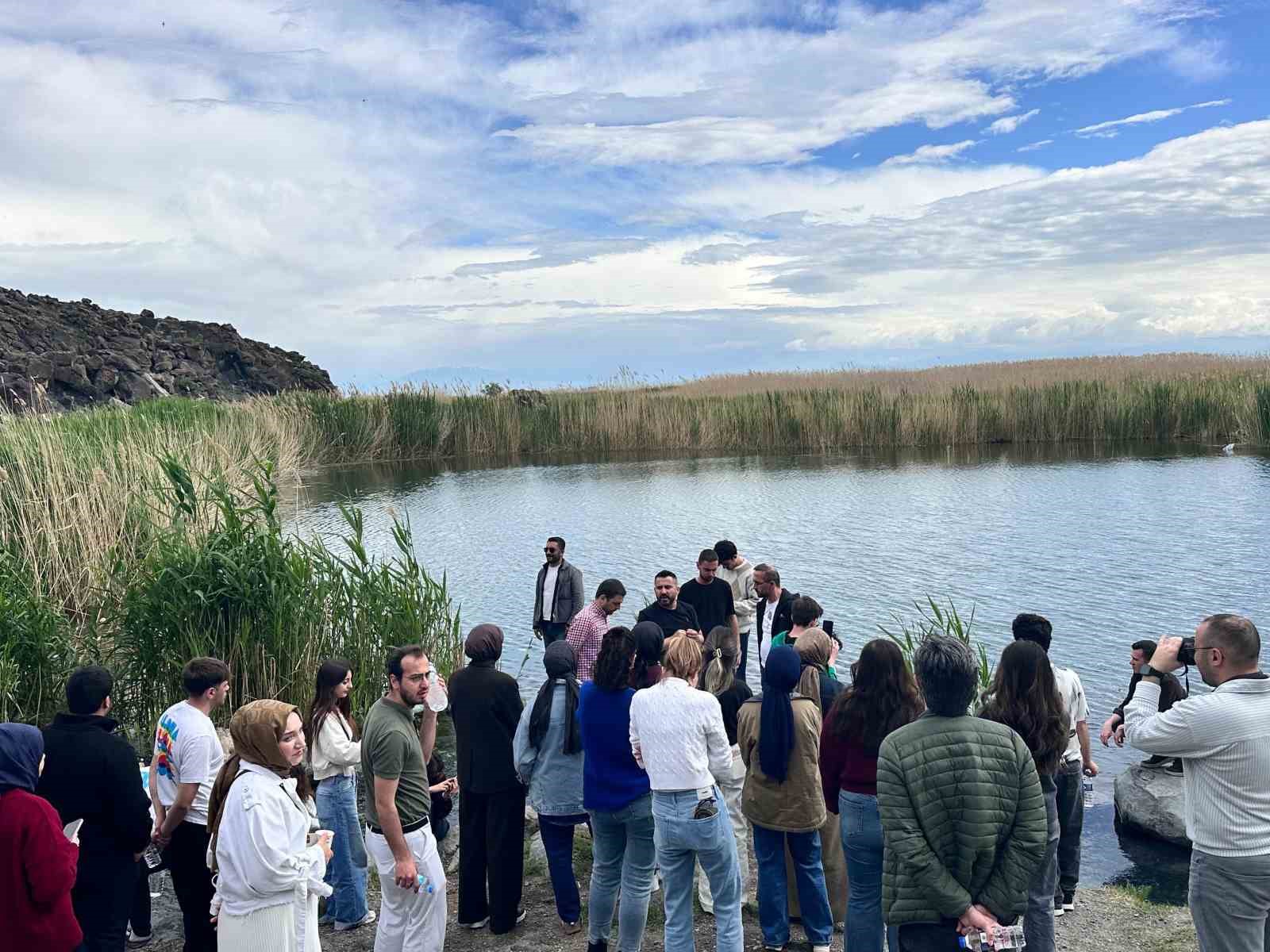 Geleceğin coğrafya &ouml;ğretmenlerinden Kuzeydoğu Anadolu&rsquo;da saha araştırması