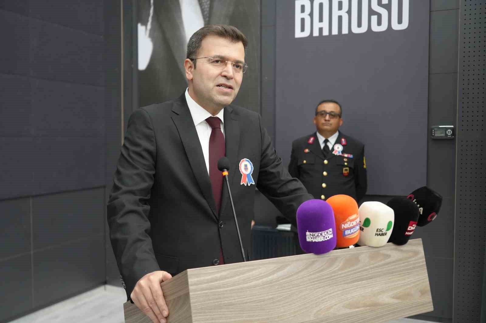 Jandarma teşkilatı 187. kuruluş yıldönümünü Niğde’de törenle kutladı
