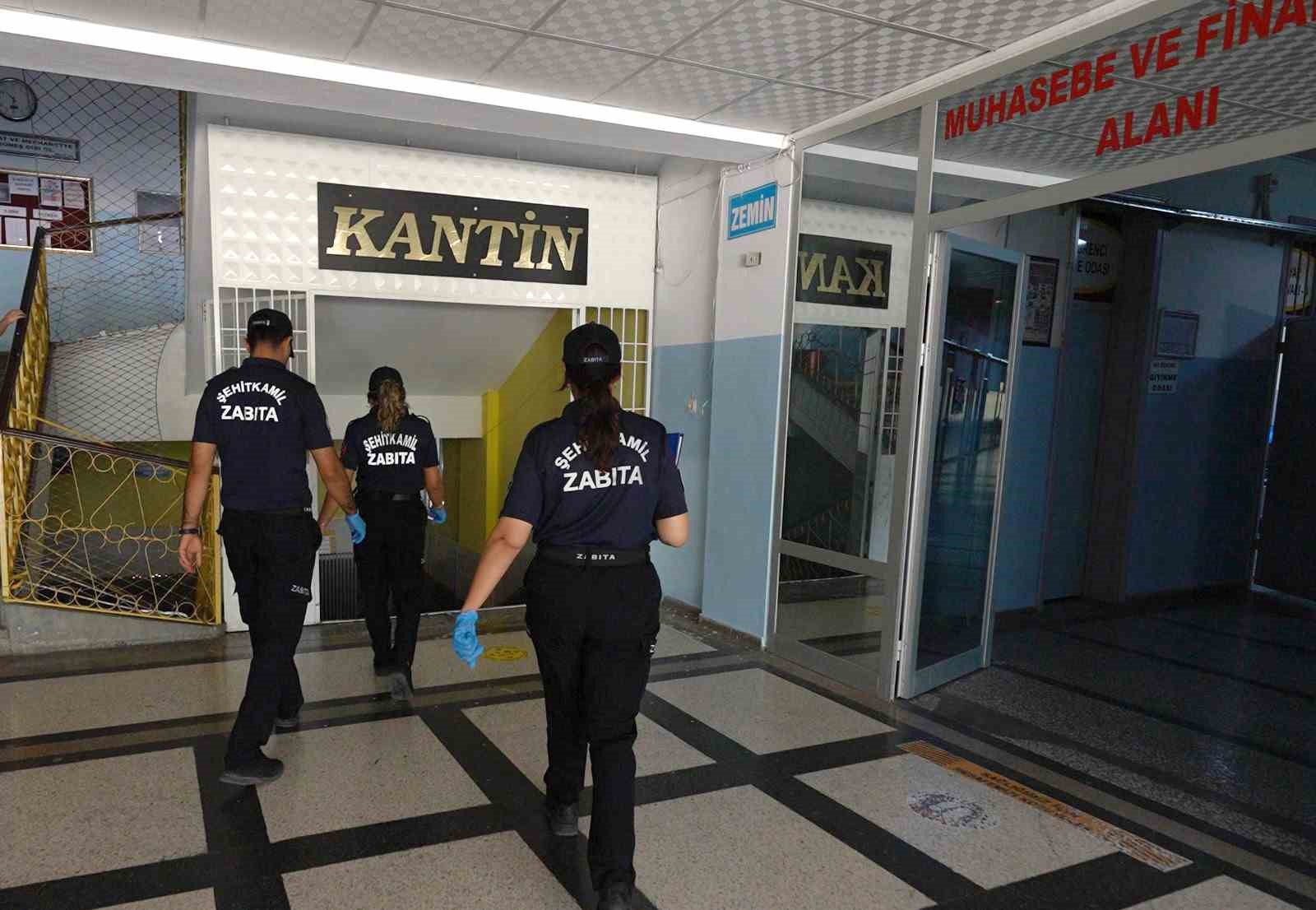 Şehitkamil&rsquo;de okul kantinleri ve &ccedil;evrelerinde denetimler arttı