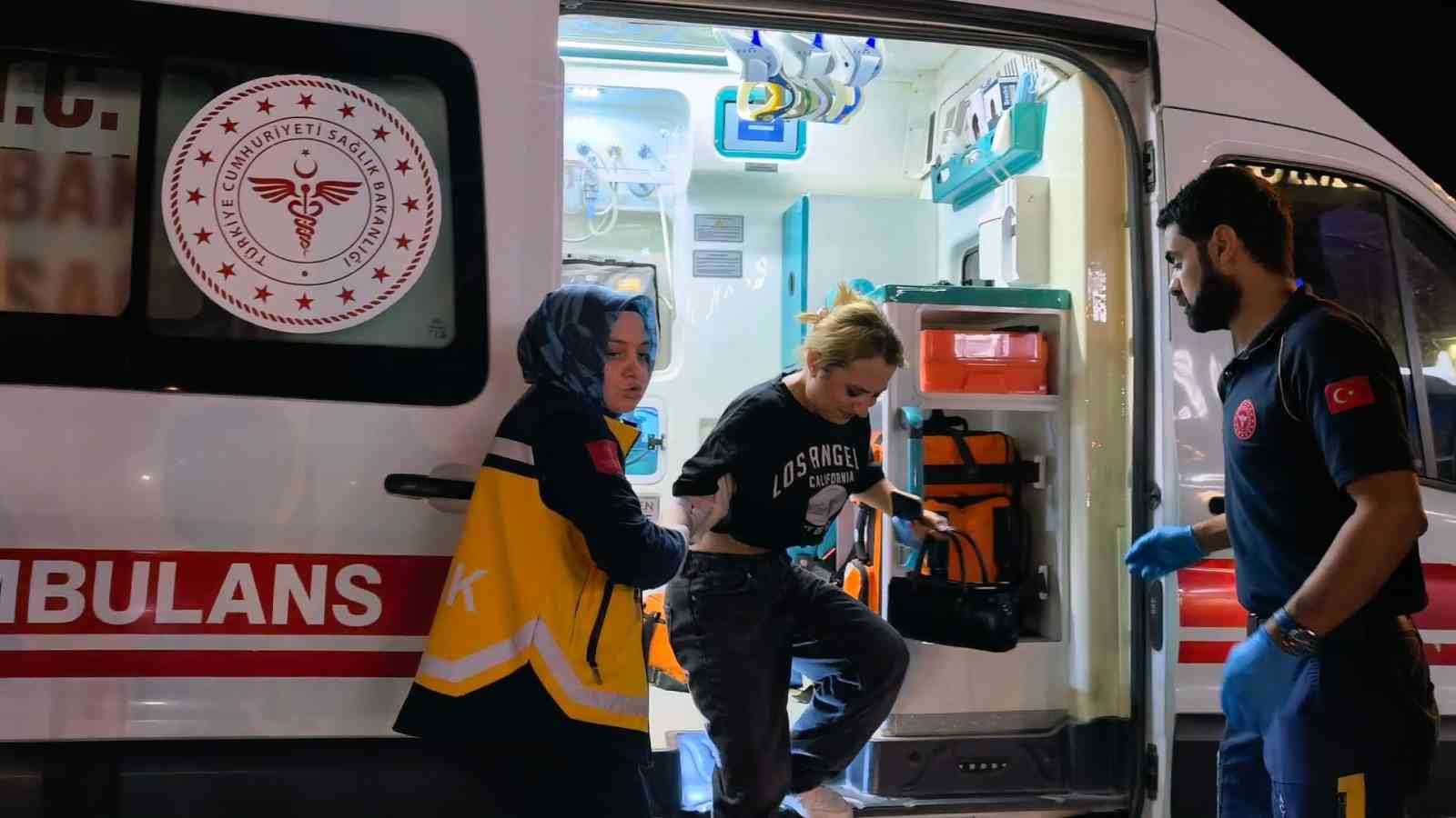 İnegöl’de zincirleme kaza: 5 yaralı