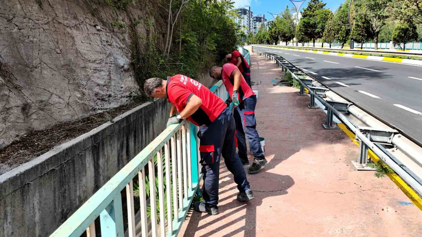 Santral Rampası’nda çevre düzenlemesi başladı