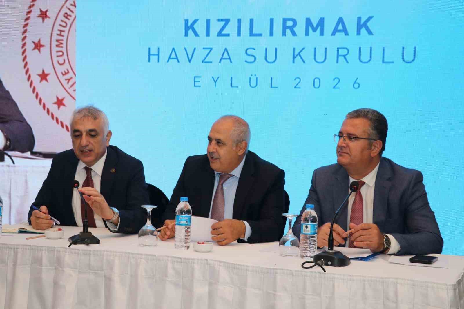 Kızılırmak Havzası Su Kurulu Toplantısı