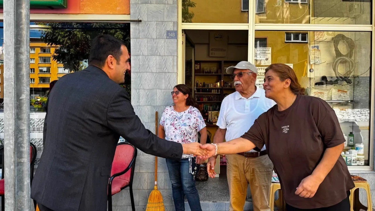 Kaymakam Kürkcü esnafın nabzını tuttu