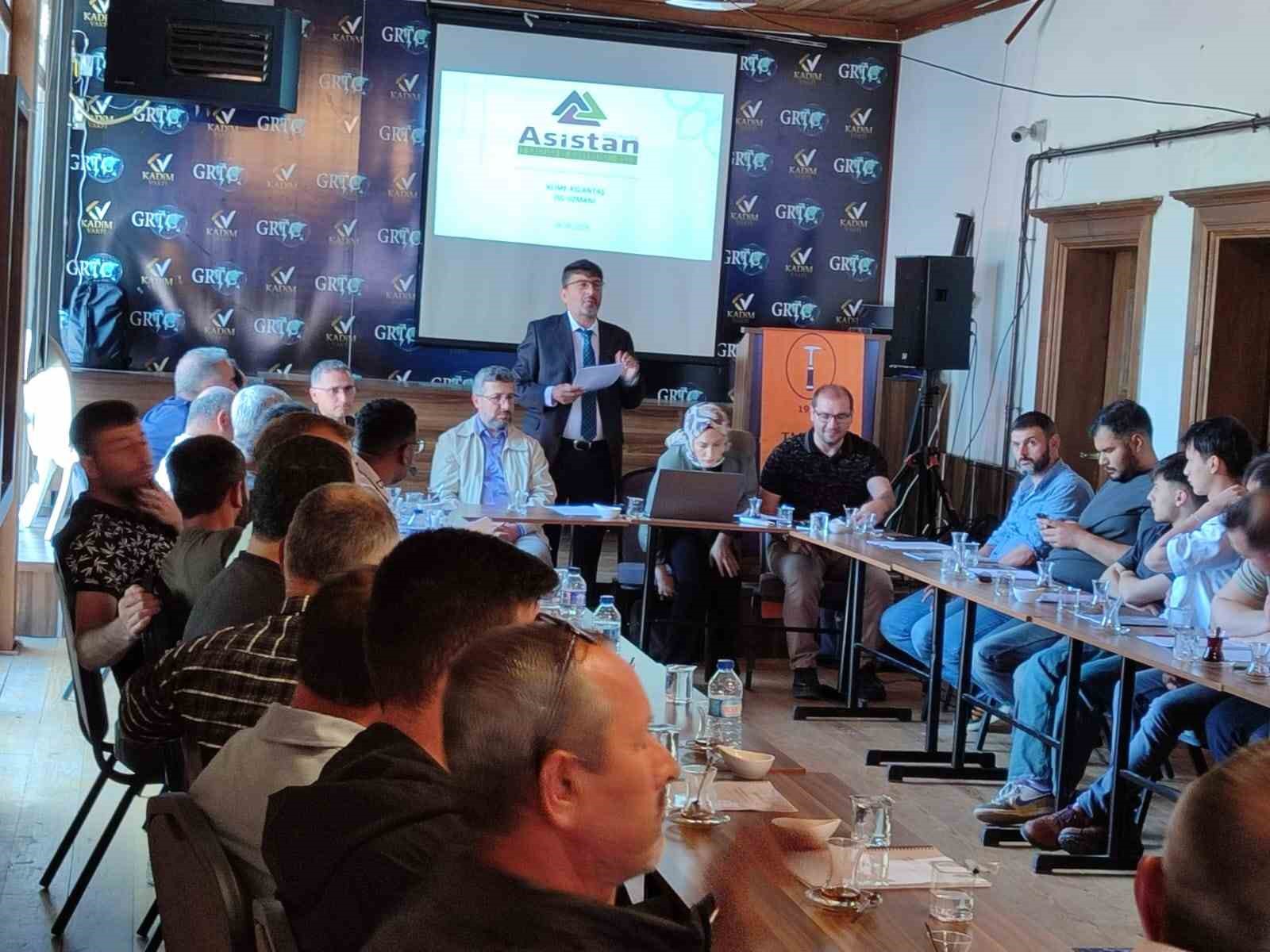 Kütahya’da jeoteknik sondaj operatörlerine eğitim semineri