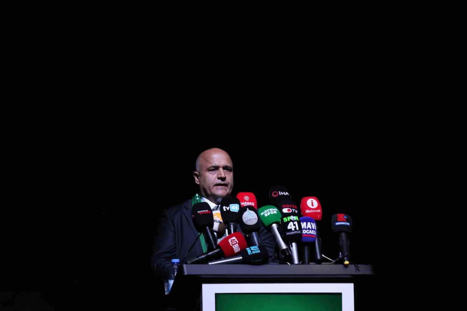 Kocaelispor&rsquo;da Recep Durul yeniden başkan se&ccedil;ildi