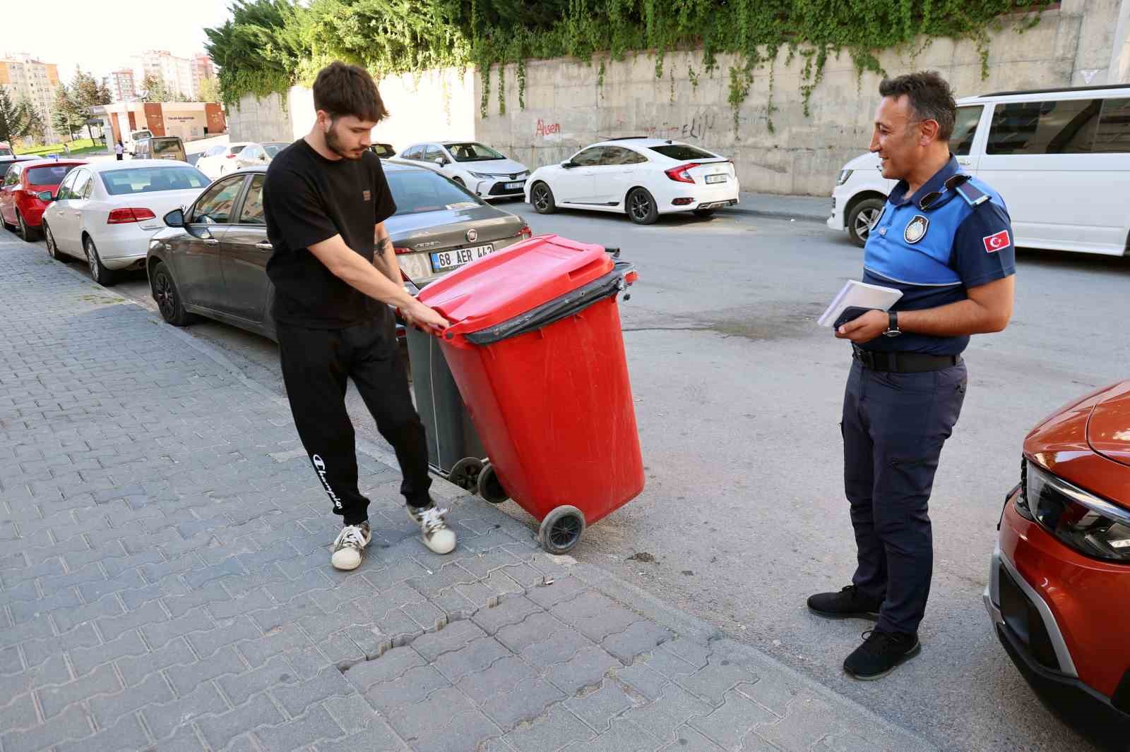 Talas’ta gelişigüzel çöpe geçit yok