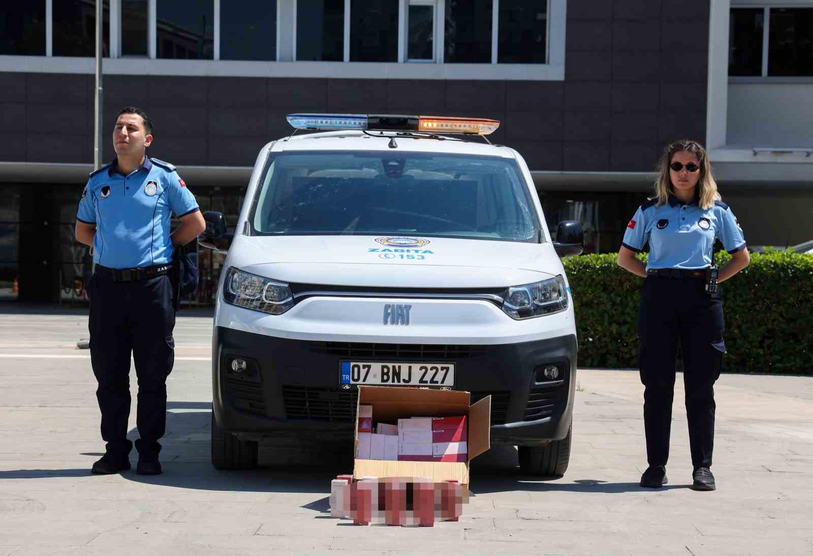 Antalya’da zabıta 4 bin 322 sahte parfüme el koydu