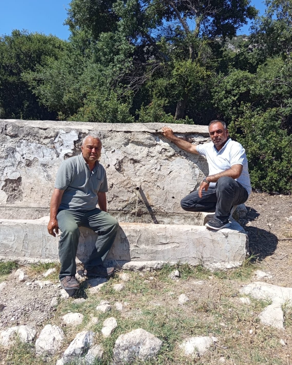 Susuz &ccedil;eşmeler yıllar sonra yeniden aktı