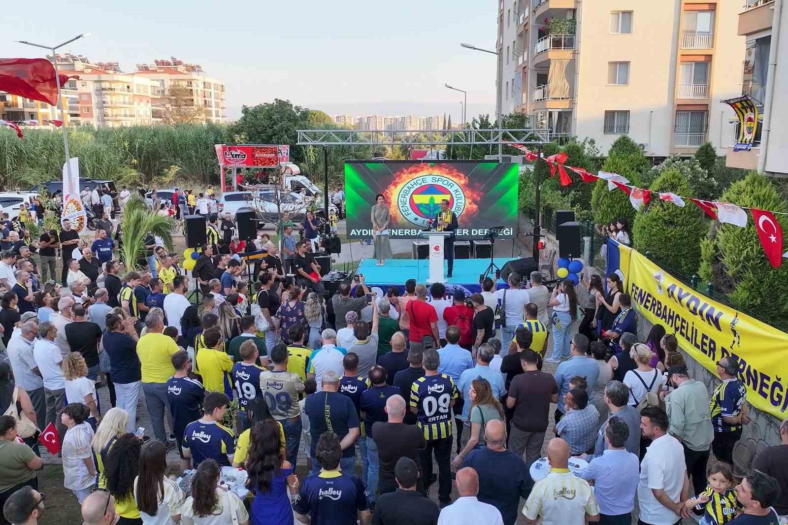 Efeler’de Fenerbahçeliler Parkı açıldı