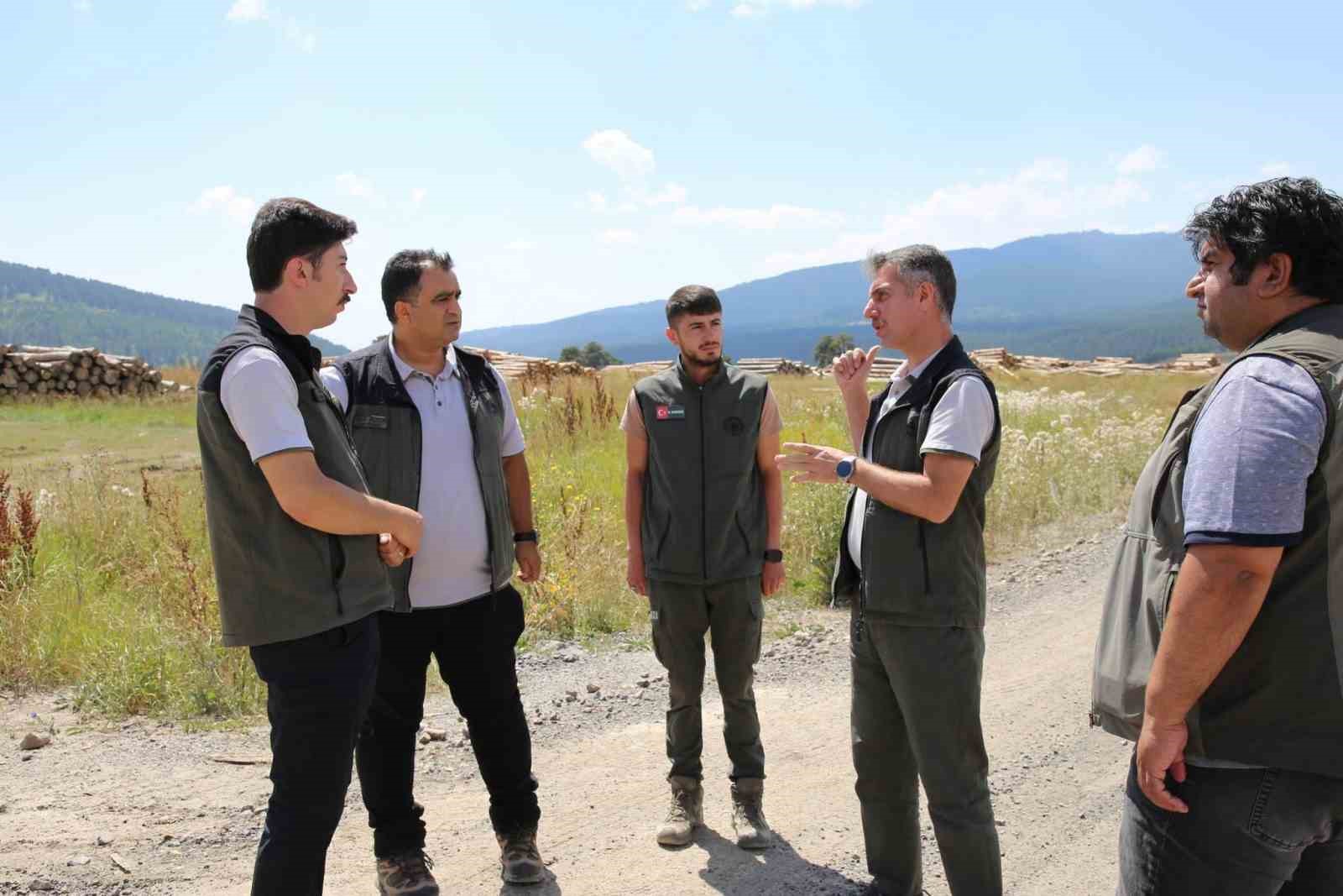 Sarıkamış’ta Orman Parkı ve biyolojik çeşitlilik için inceleme yapıldı
