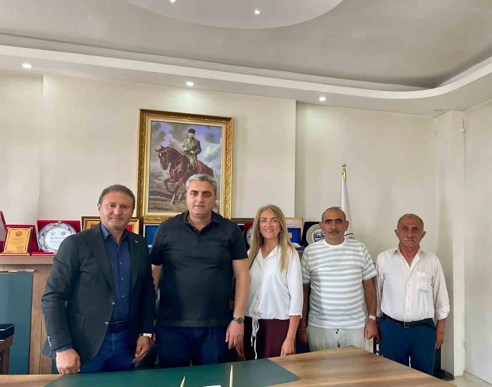 Bursa KAI Federasyonu Başkanı Durmuş Duman’dan Akyaka Belediyesi’ne ziyaret