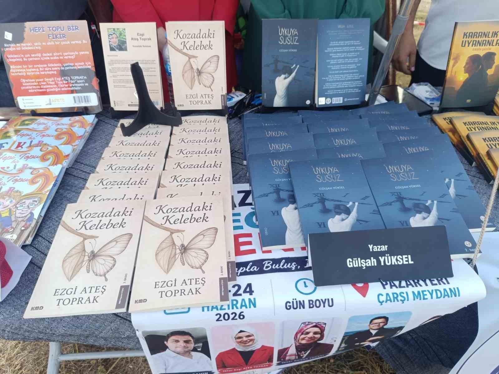 Bozüyüklü yazarlar Kınık’ta okurlarıyla buluştu
