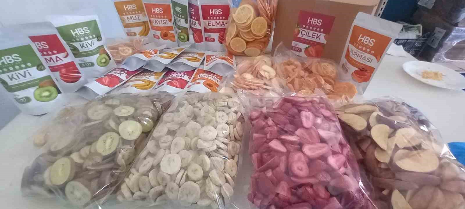 Develi’de kurutulan meyveler yıl boyu tüketiliyor