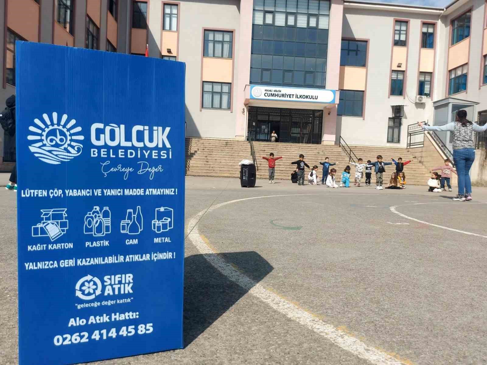 Gölcük’te 3 bin 534 ilkokul öğrencisine sıfır atık eğitimi verildi