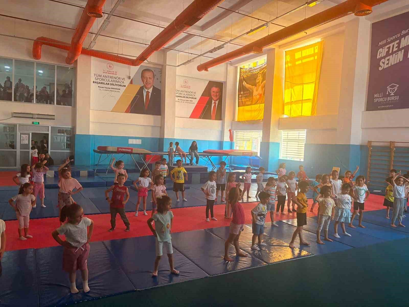 GSB Yaz Spor Okulları&rsquo;na Demirkent&rsquo;te bin 516 sporcu katılıyor