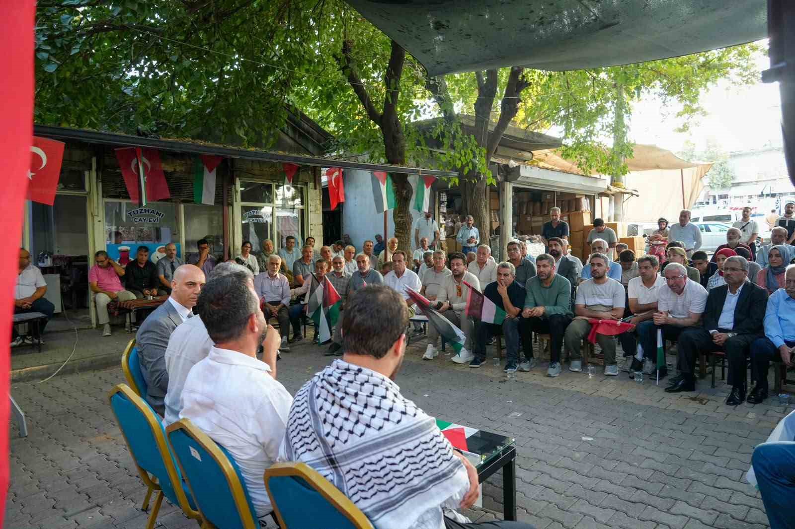 Adıyaman Üniversitesinden "Gazze’ye yankı ol" temalı bilim kafe etkinliği