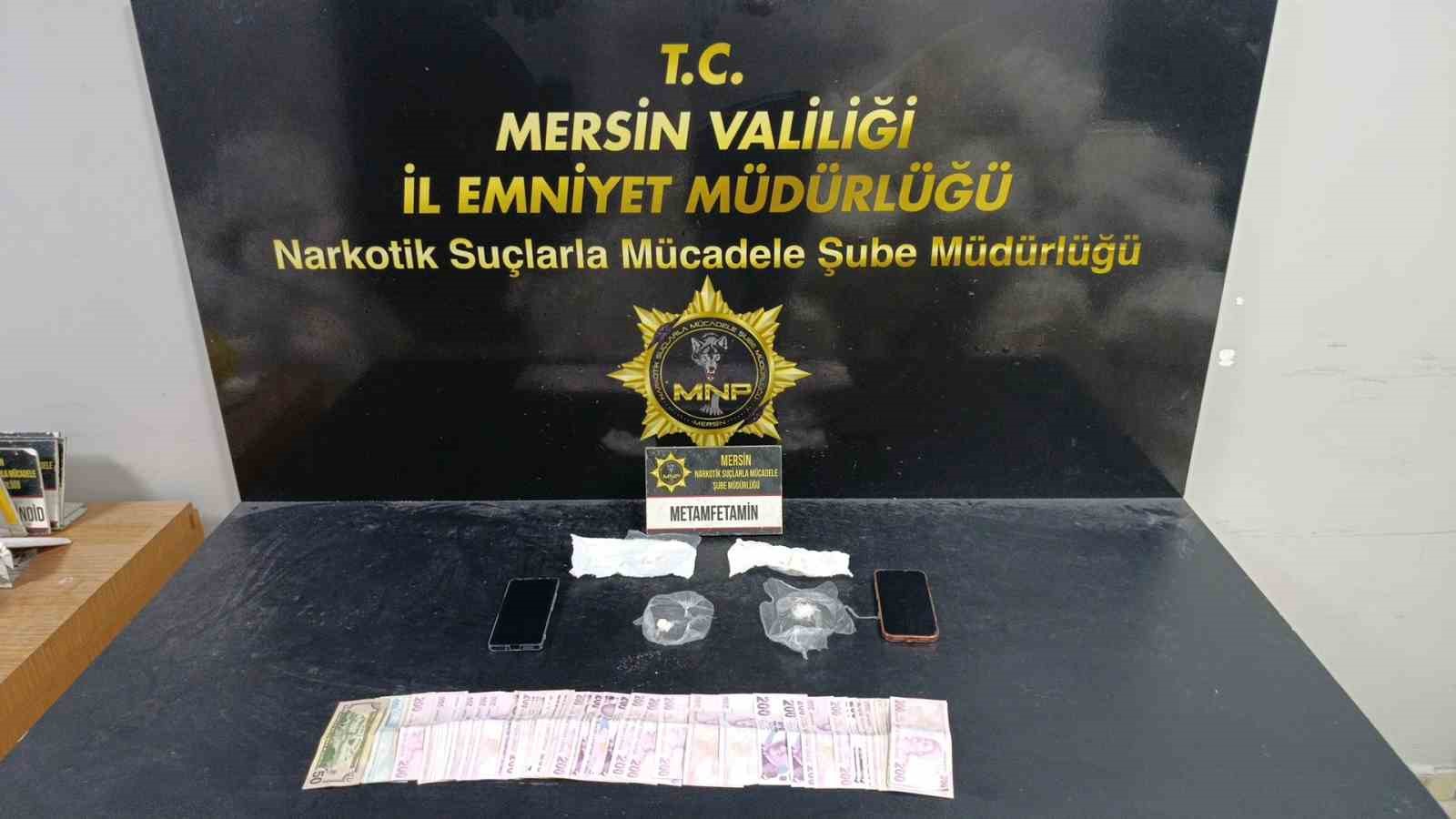 Mersin’de uyuşturucu operasyonları: 5 tutuklama