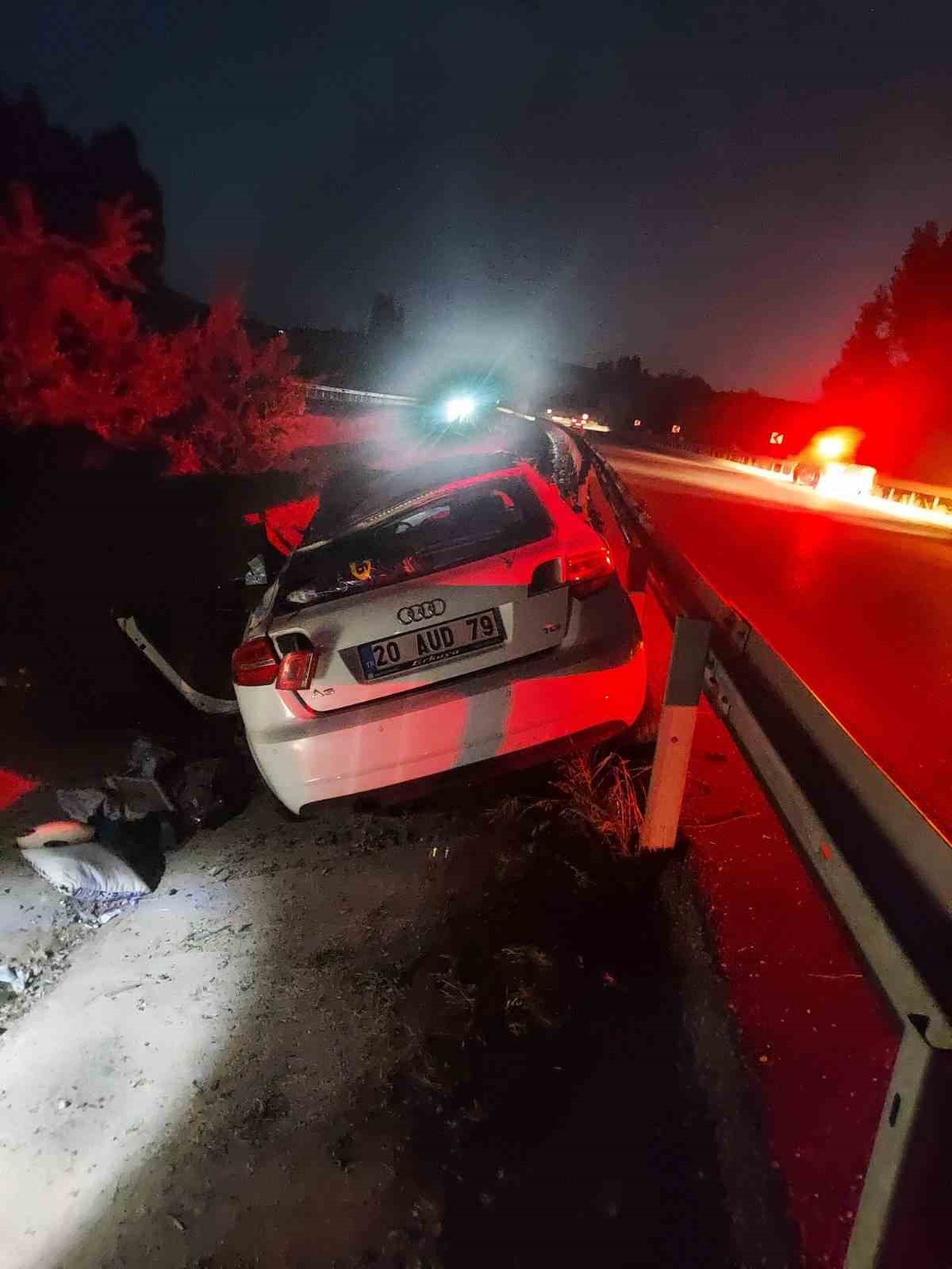 Afyonkarahisar’da trafik kazası: 1 ölü, 3 yaralı