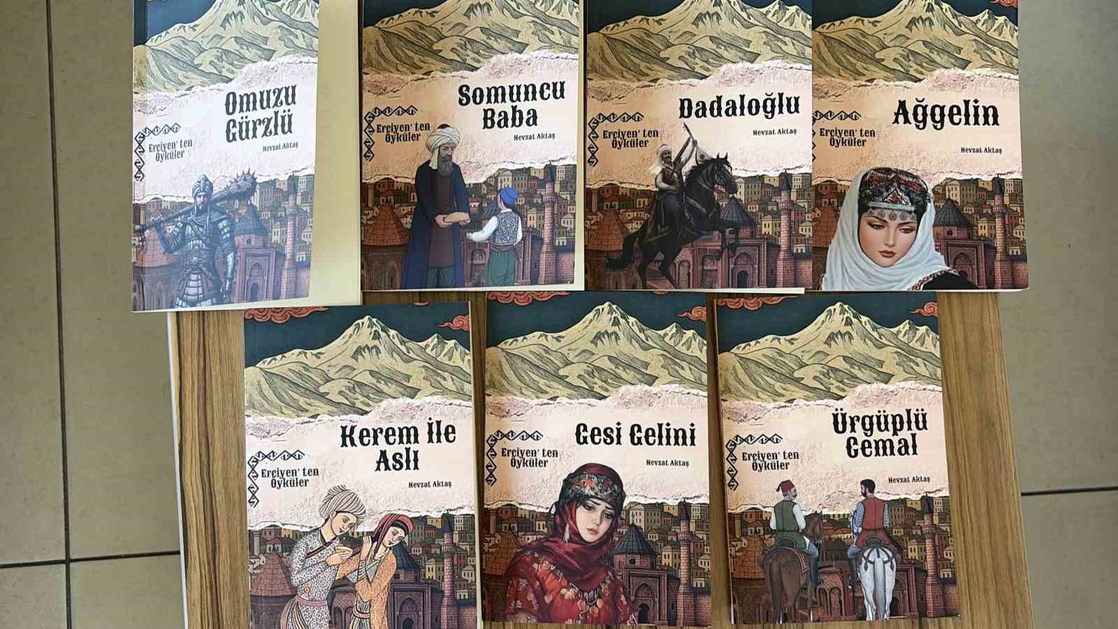 Kayserili yazar Erciyes Dağı’nın karakteristik yapısını kitaba döktü