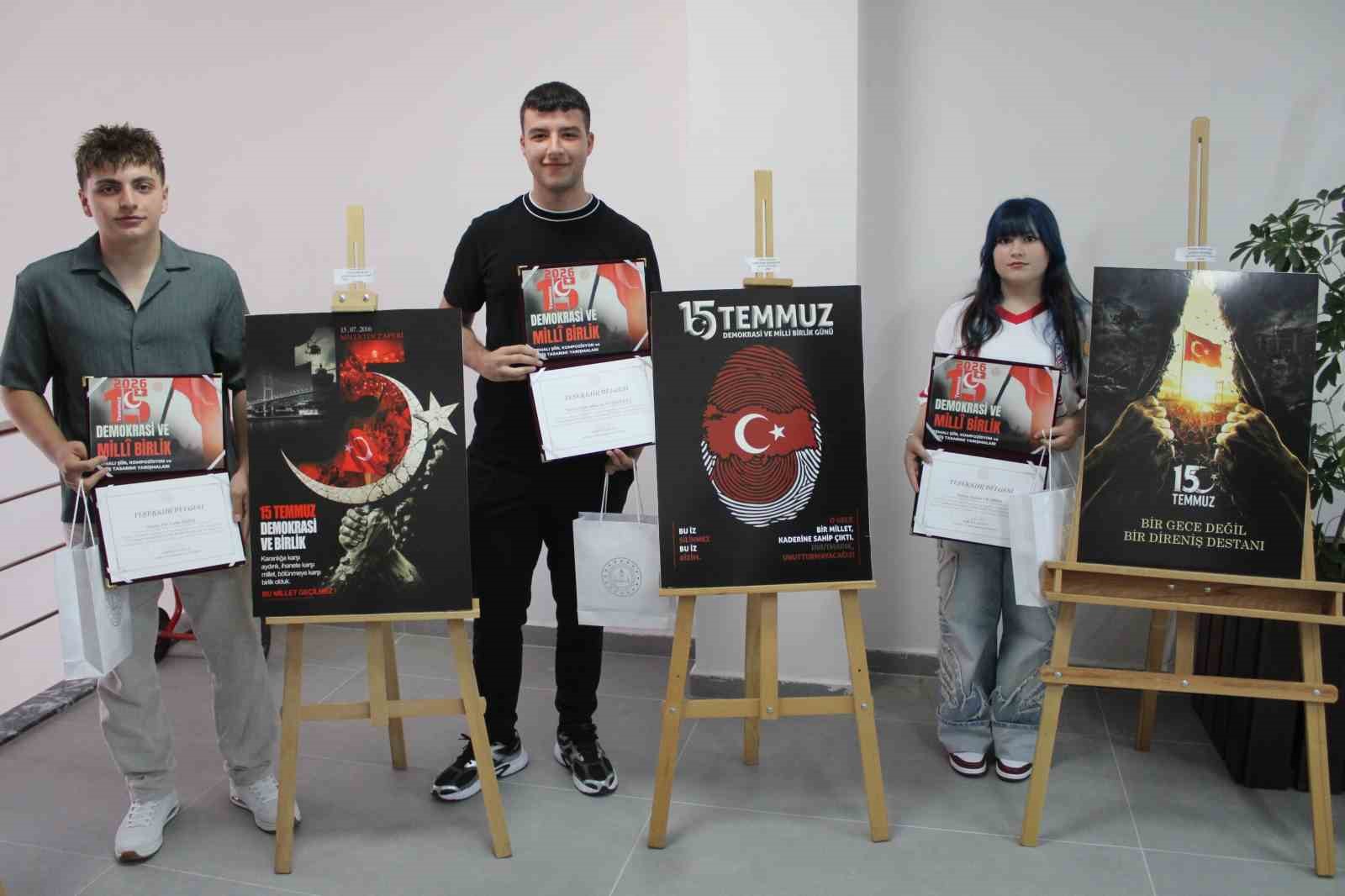 Aydın’da 15 Temmuz temalı yarışmaların Türkiye ödül töreni gerçekleştirildi