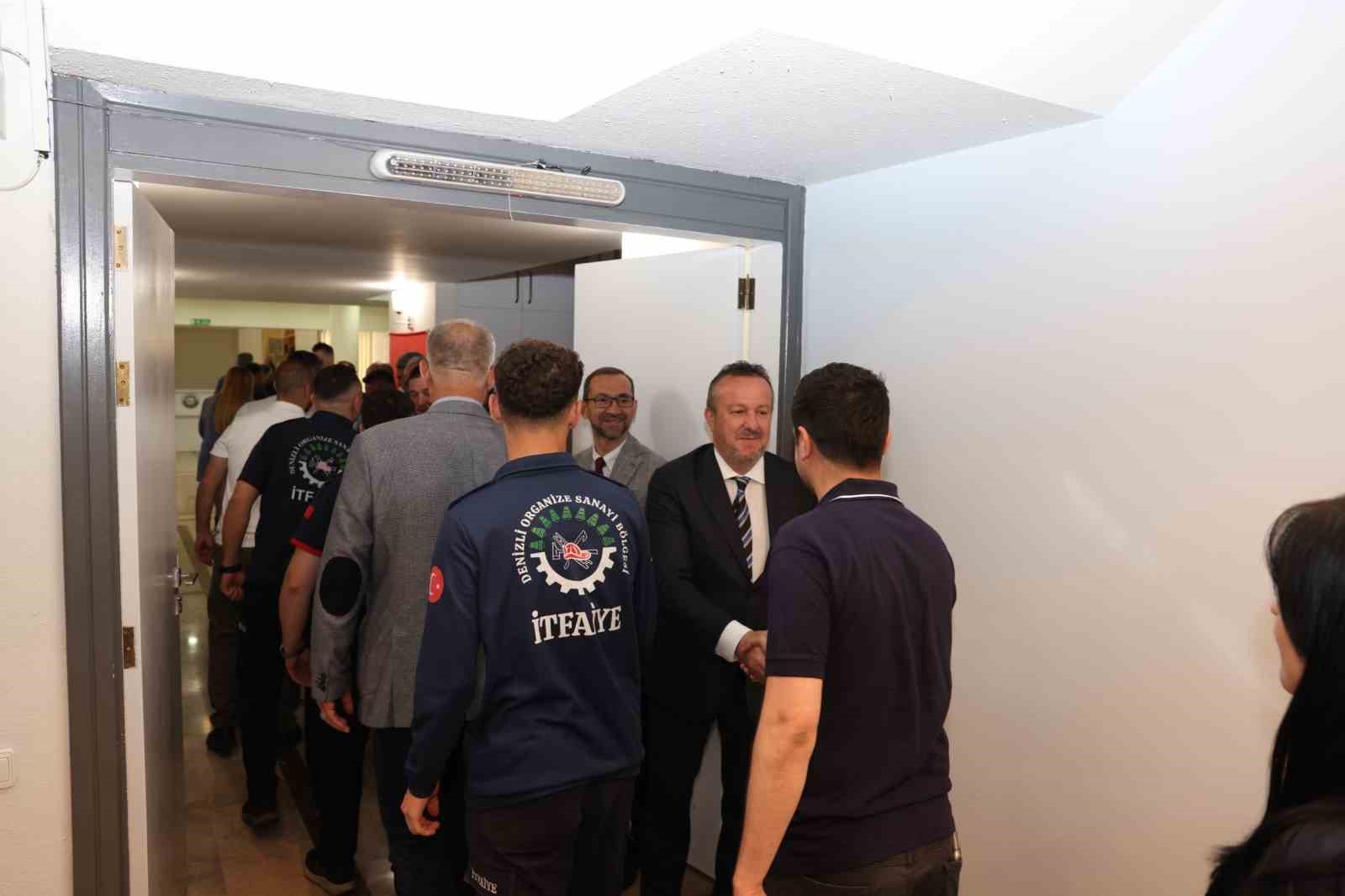 Denizli OSB&rsquo;de geleneksel bayramlaşma programı ger&ccedil;ekleştirildi