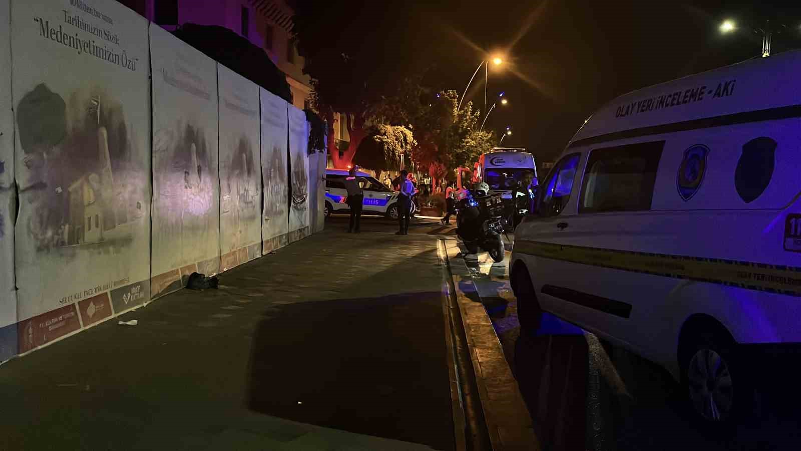Konya’da kavga kanlı bitti: 1 yaralı