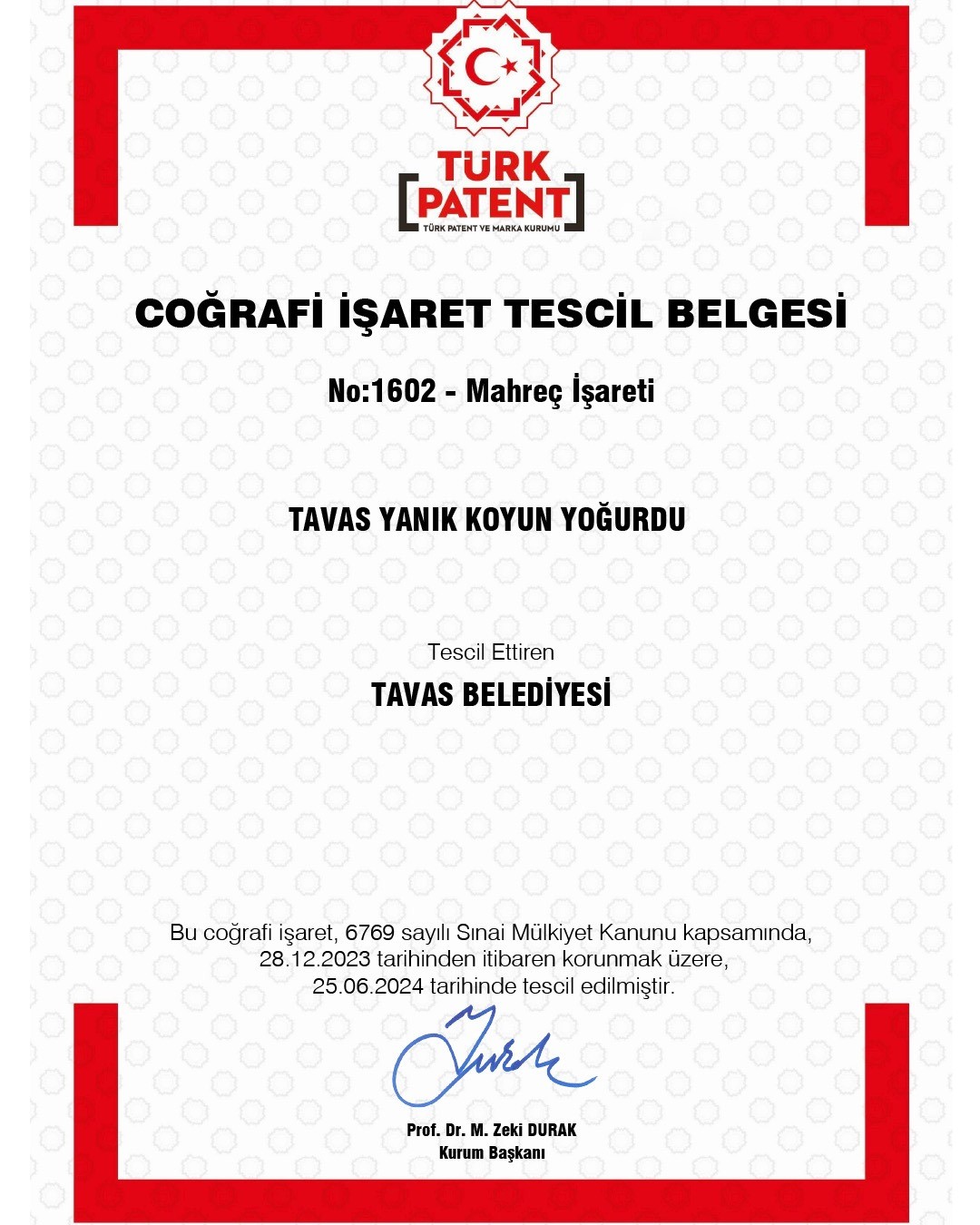 Tavas Yanık Kokulu Koyun Yoğurdu, NATO zirvesi menüsünde yer aldı