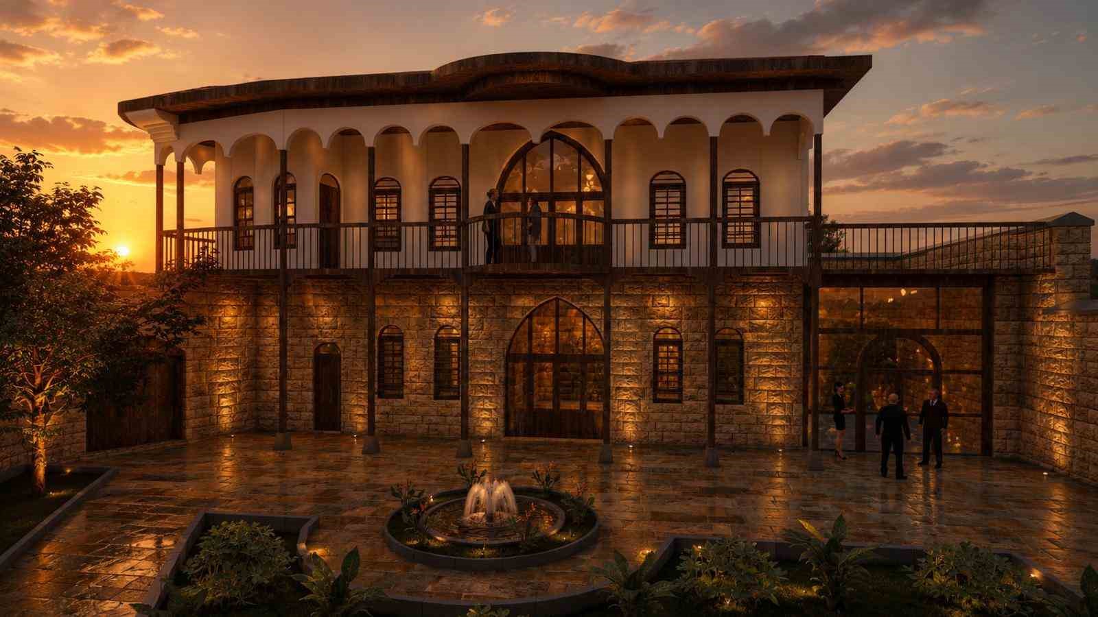 Kahramanmaraş’ta Tarihi Çiftaslan Konağı’nın restorasyonuna başladı