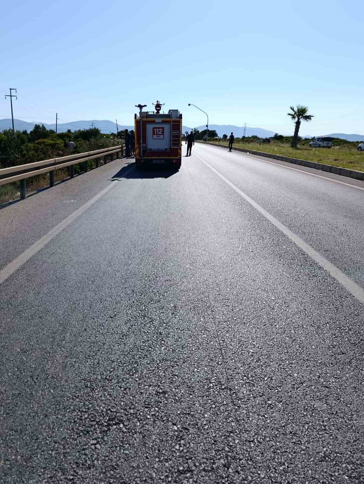 Didim’de trafik kazası: 1 ölü
