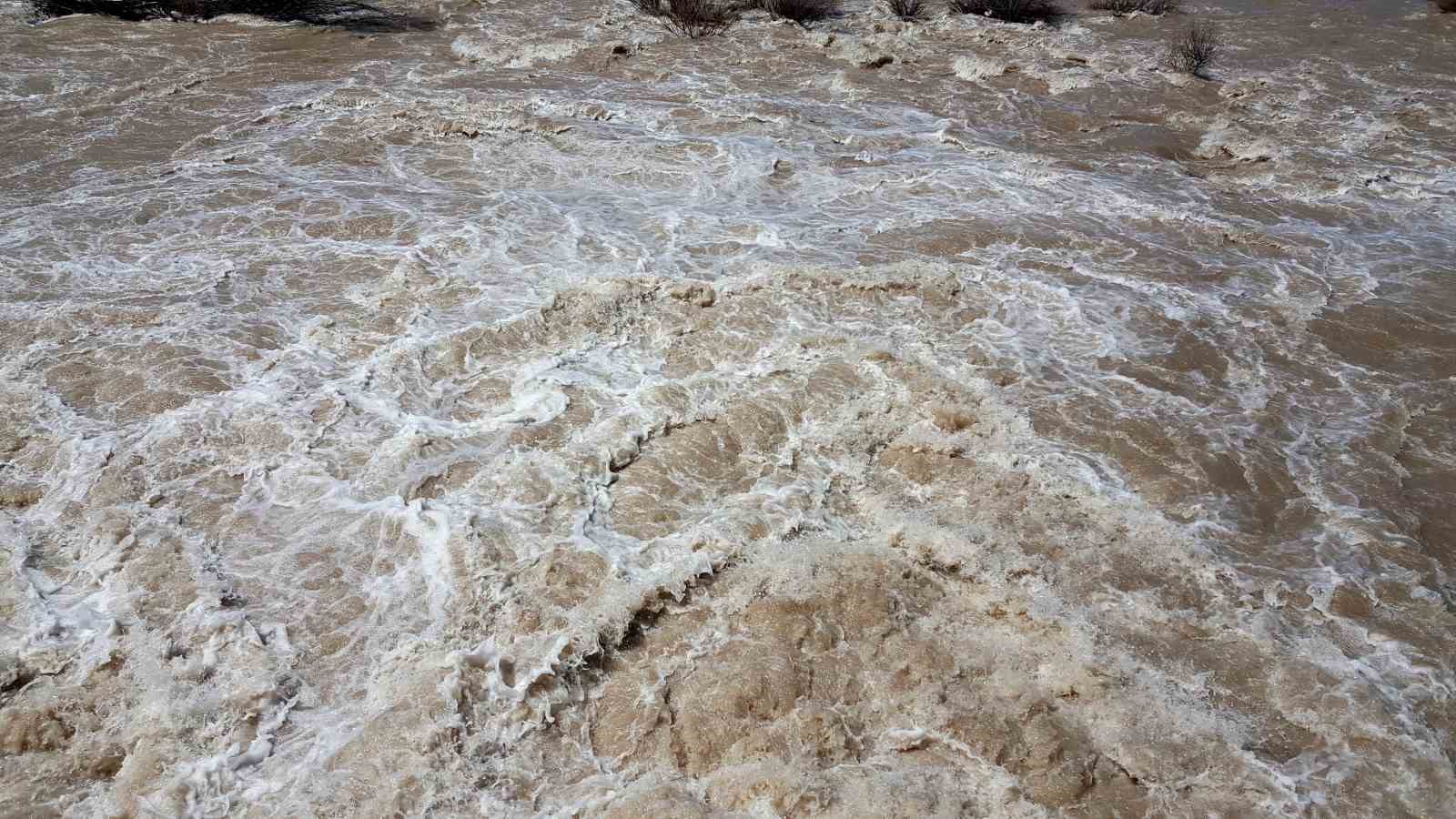 Eriyen kar suları Karasu ve Fırat’ın debisini artırdı
