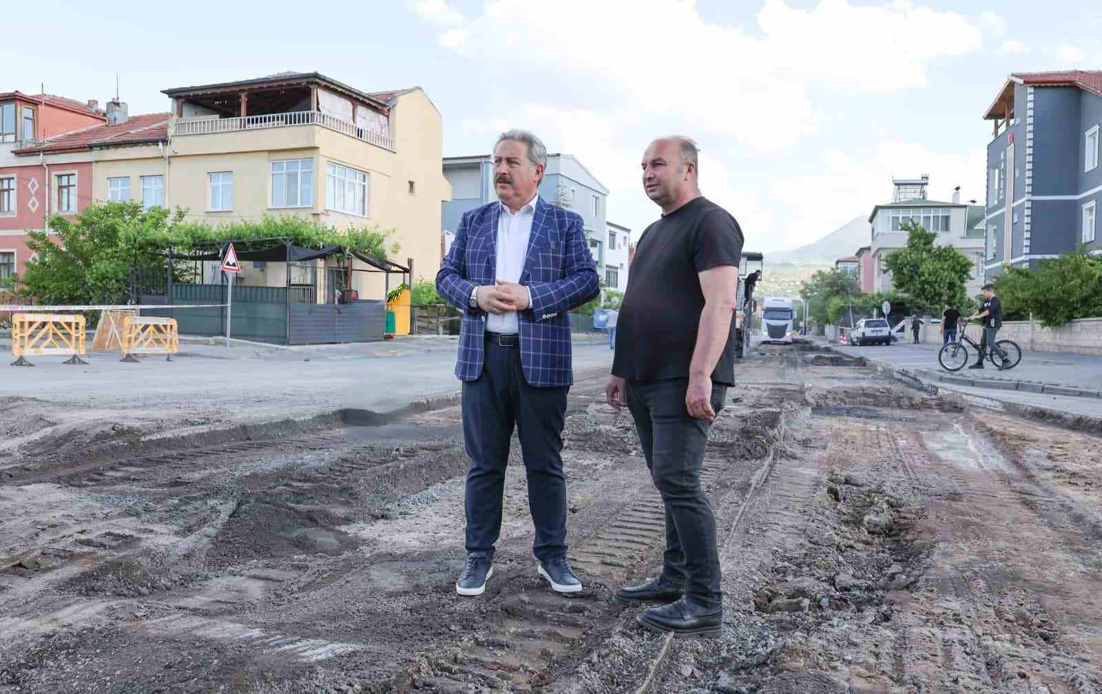 Osmanlı mahallesinin yolları ve çehresi yenileniyor