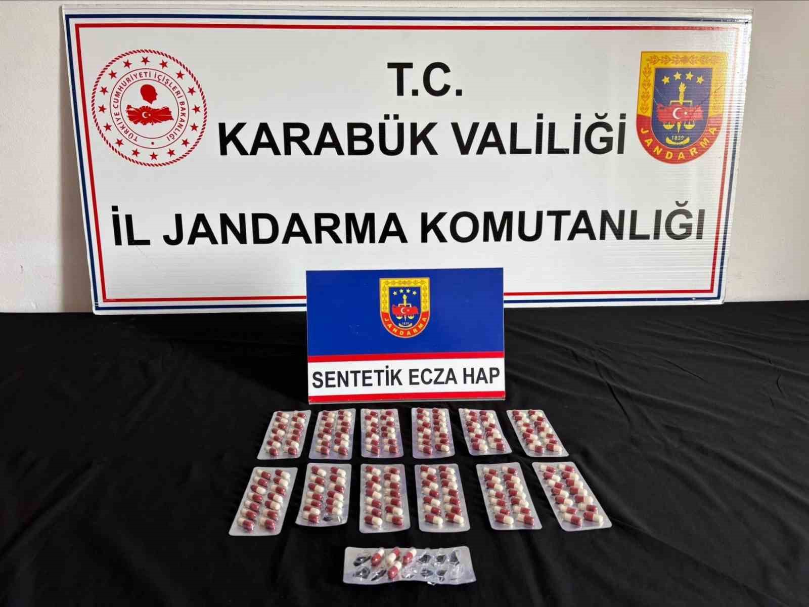 Uyuşturucu operasyonunda 171 sentetik hap ele geçirildi