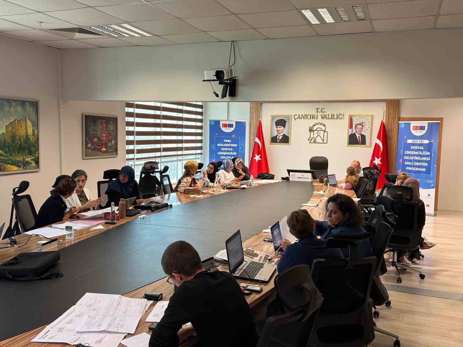 SOSGİP birinci d&ouml;nem teknik yardım masa &ccedil;alışmaları tamamlandı