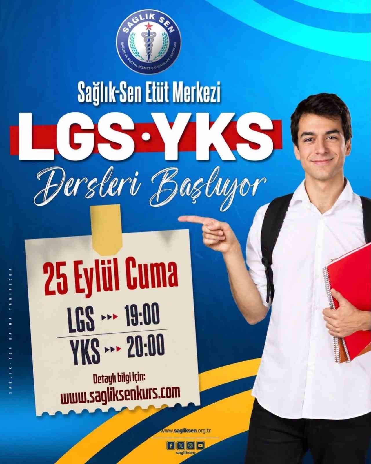 Sağlık-Sen’den çocuklara ücretsiz sınav desteği: 3 yılda 530 öğrenci üniversiteli oldu