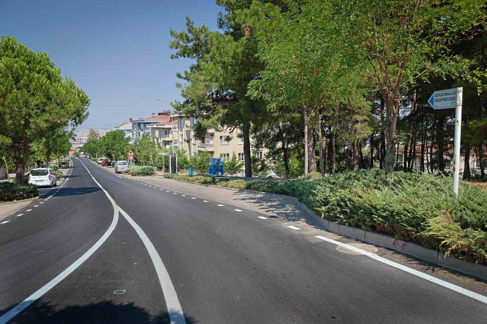 Büyükşehir Nilüfer’de Dumlupınar Caddesi’ni yeniledi
