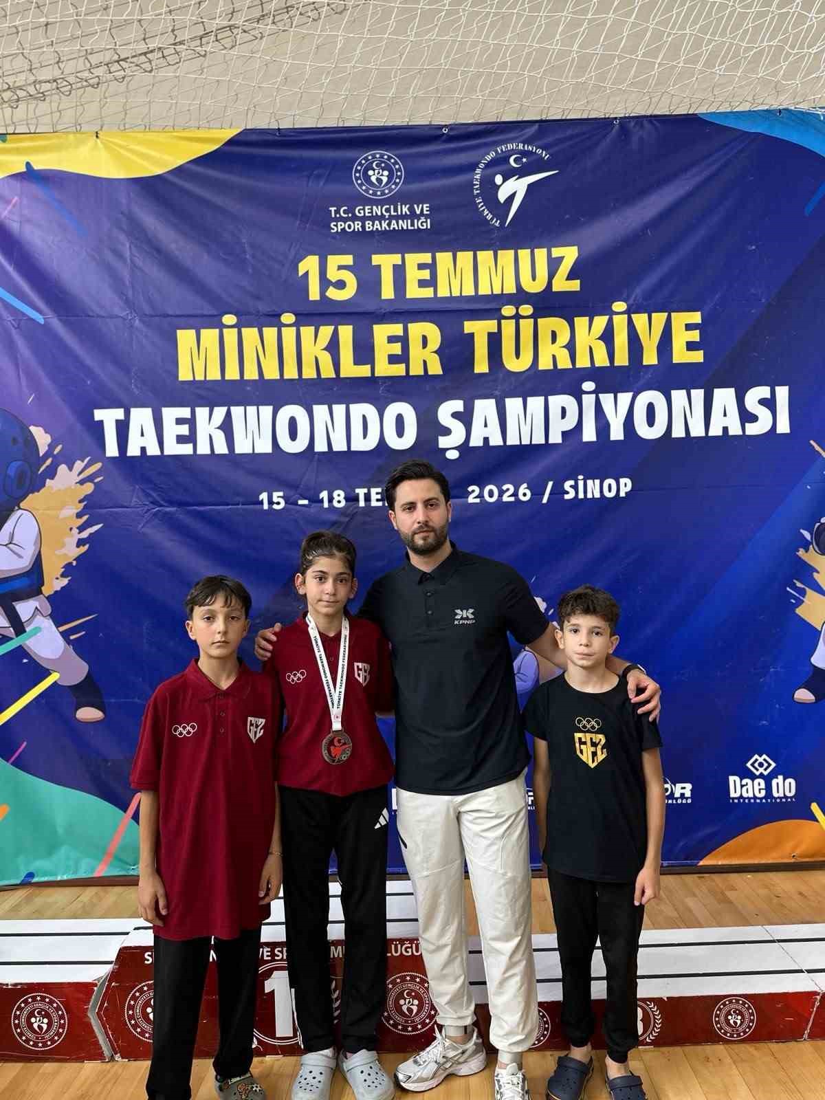 Aydınlı sporculardan Türkiye şampiyonalarında çifte başarı