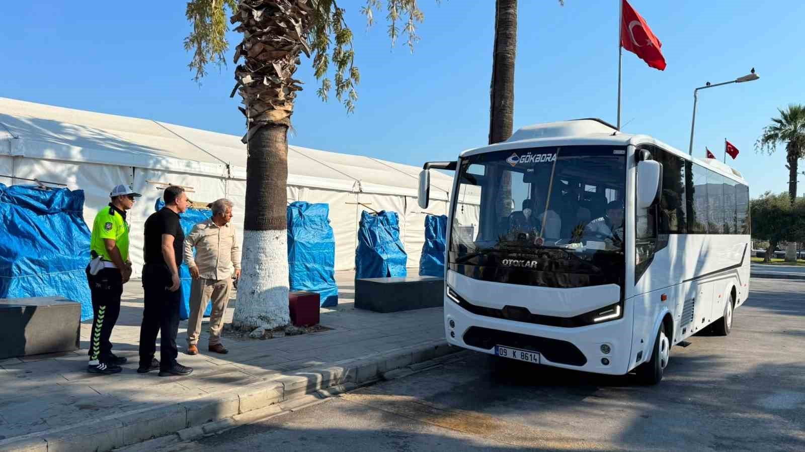Kuşadası’nda cep uygulama noktası yerinde incelendi