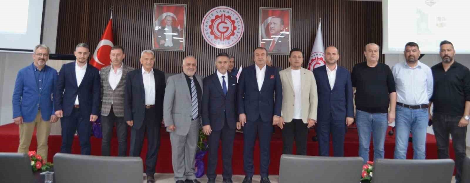 Gediz OSB&rsquo;de başkanlık g&ouml;revi Dr. Yunus Altıngemi&rsquo;ye ge&ccedil;ti