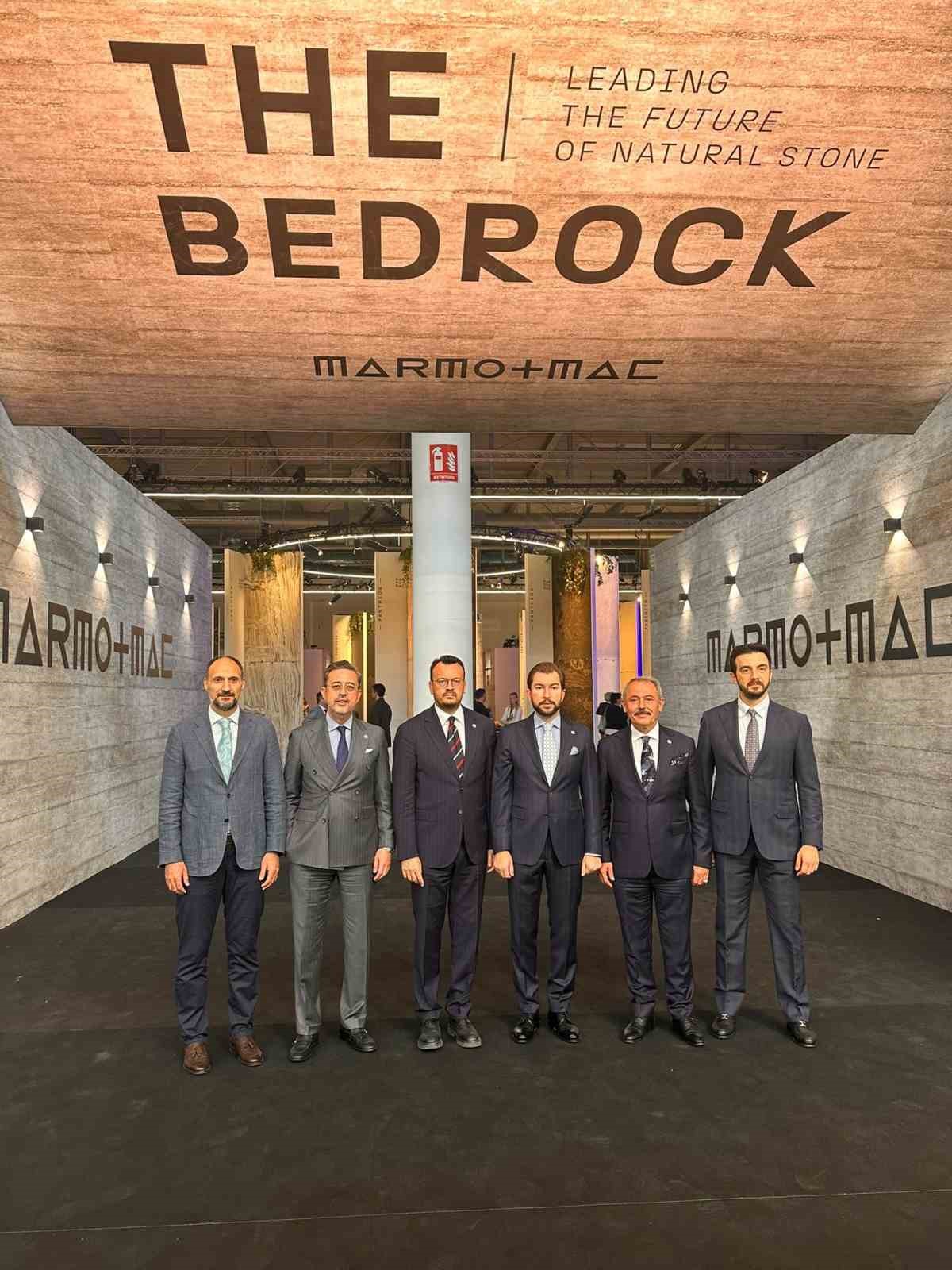 Doğal taşta Türkiye lideri Denizli, İtalya’da dünya vitrinine taşındı