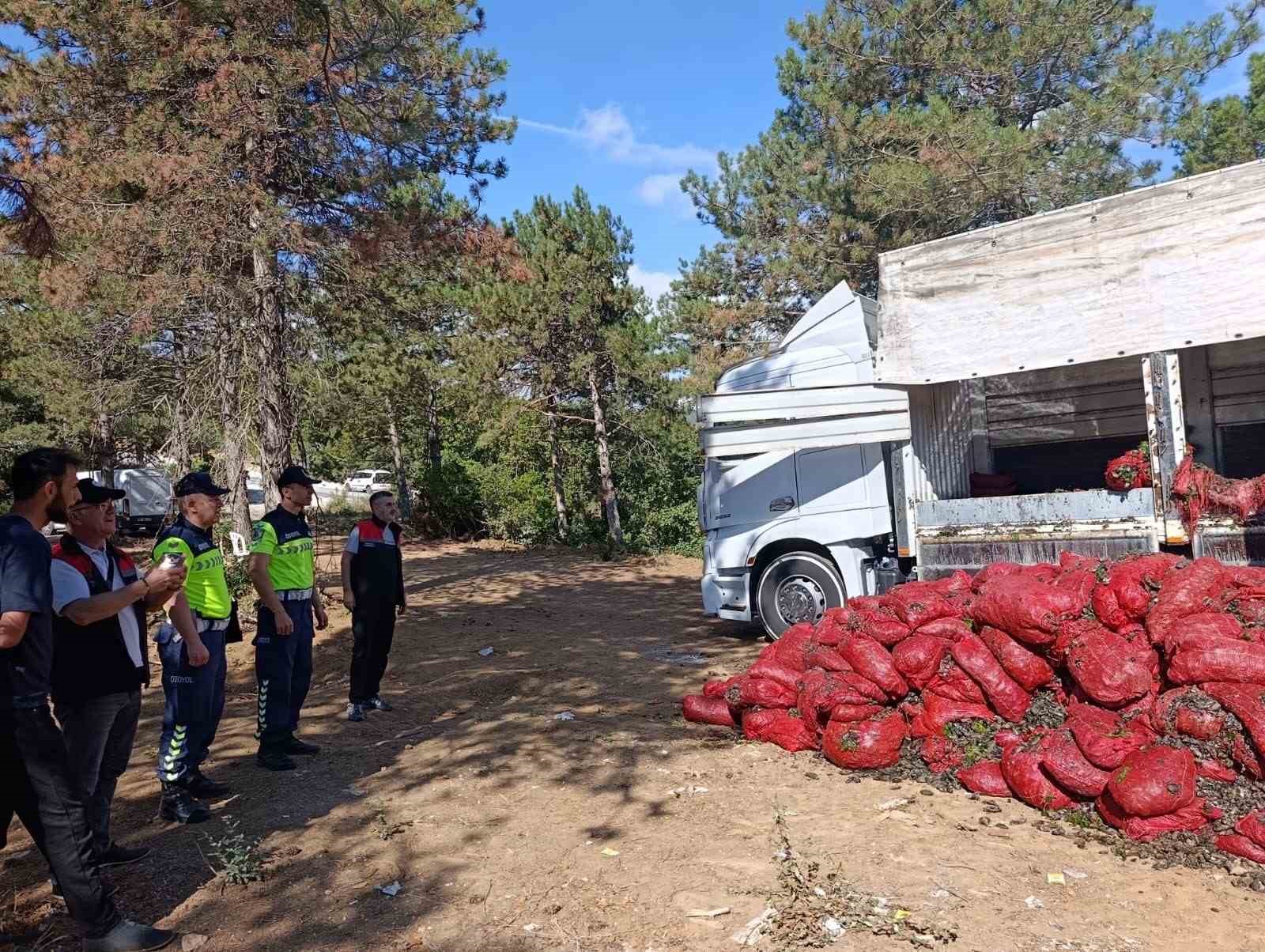 Bursa’da 8 ton midye ele geçirildi