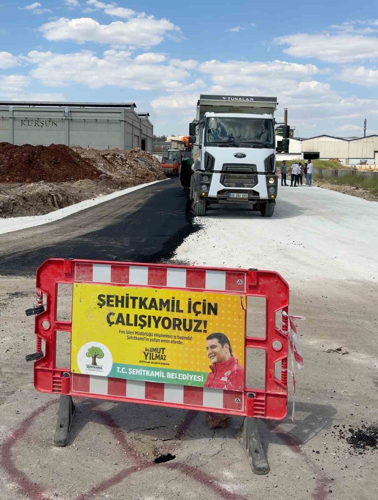 KÜSGET’te yılların yol sorunu çözülüyor