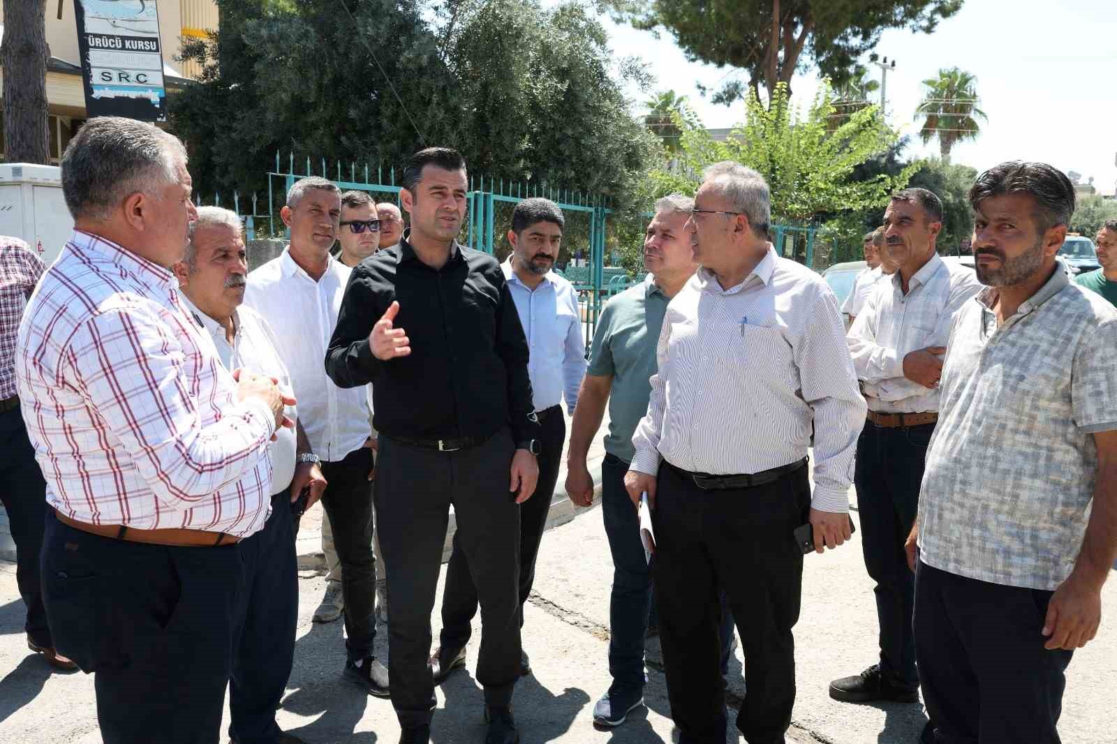 Beşik&ccedil;i, Huzurkent&rsquo;te 5 mahalle muhtarı ve vatandaşlarla buluştu