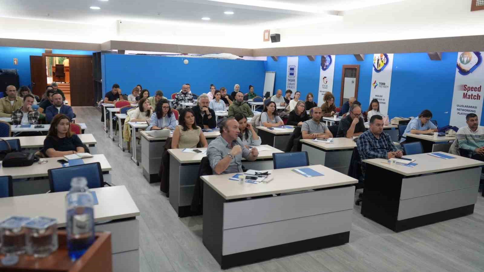ESO&rsquo;da &rsquo;AB Yeni Ambalaj Mevzuatı ve Ambalaj Uygunluk S&uuml;reci Eğitimi&rsquo; verildi