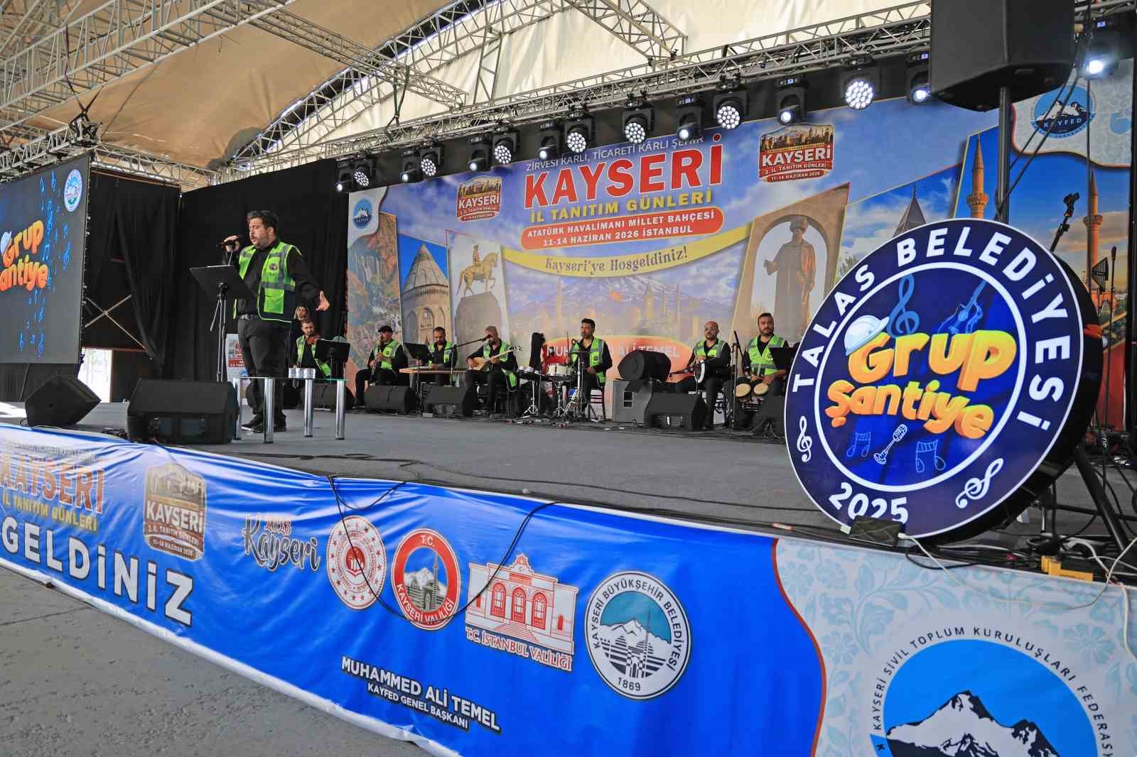 Talas, Kayseri’nin kültürel zenginliğini İstanbul’a taşıdı