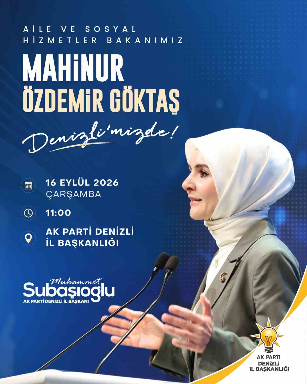 Bakan Göktaş, Denizli’de krediden faydalanan çiftin nikahını kıyacak