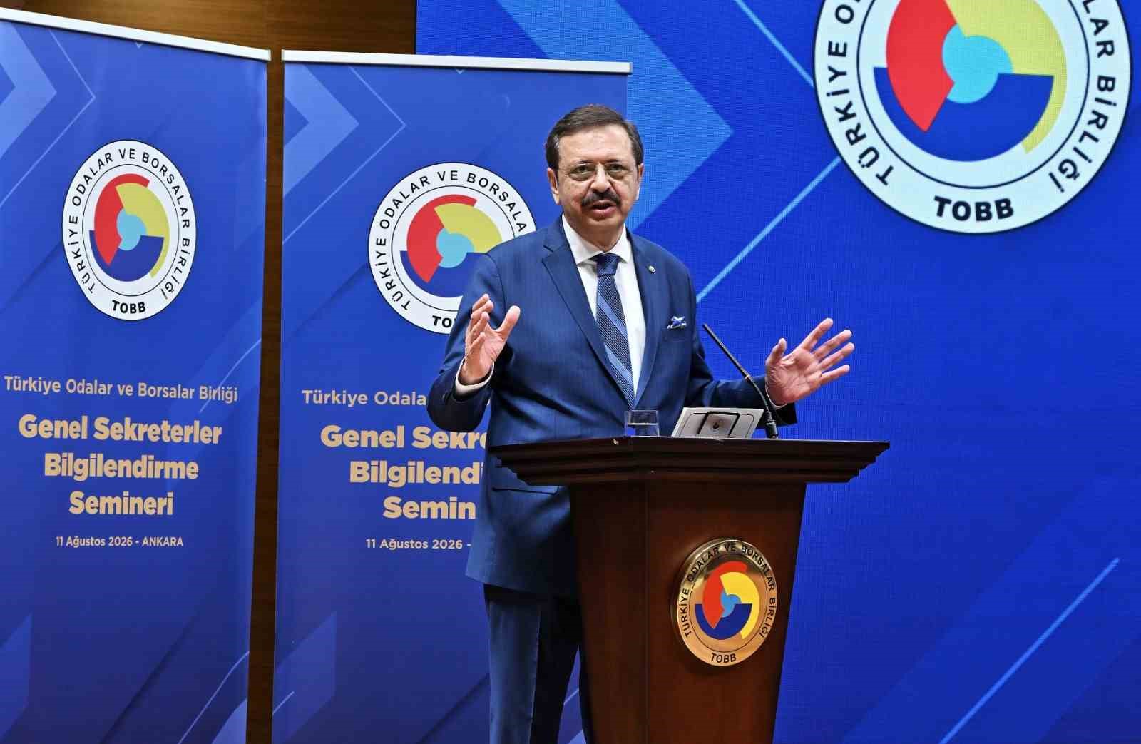 AYTO Genel Sekreteri Kahraman, TOBB Genel Sekreterler Bilgilendirme Semineri’ne katıldı