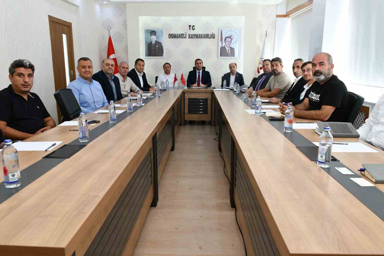Bilecik’te sanayicilerin talep ve önerileri değerlendirildi
