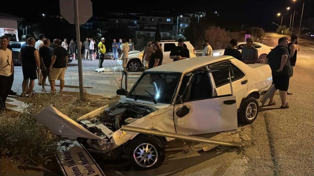 Söke’deki kazada motosiklet sürücüsü hayatını kaybetti
