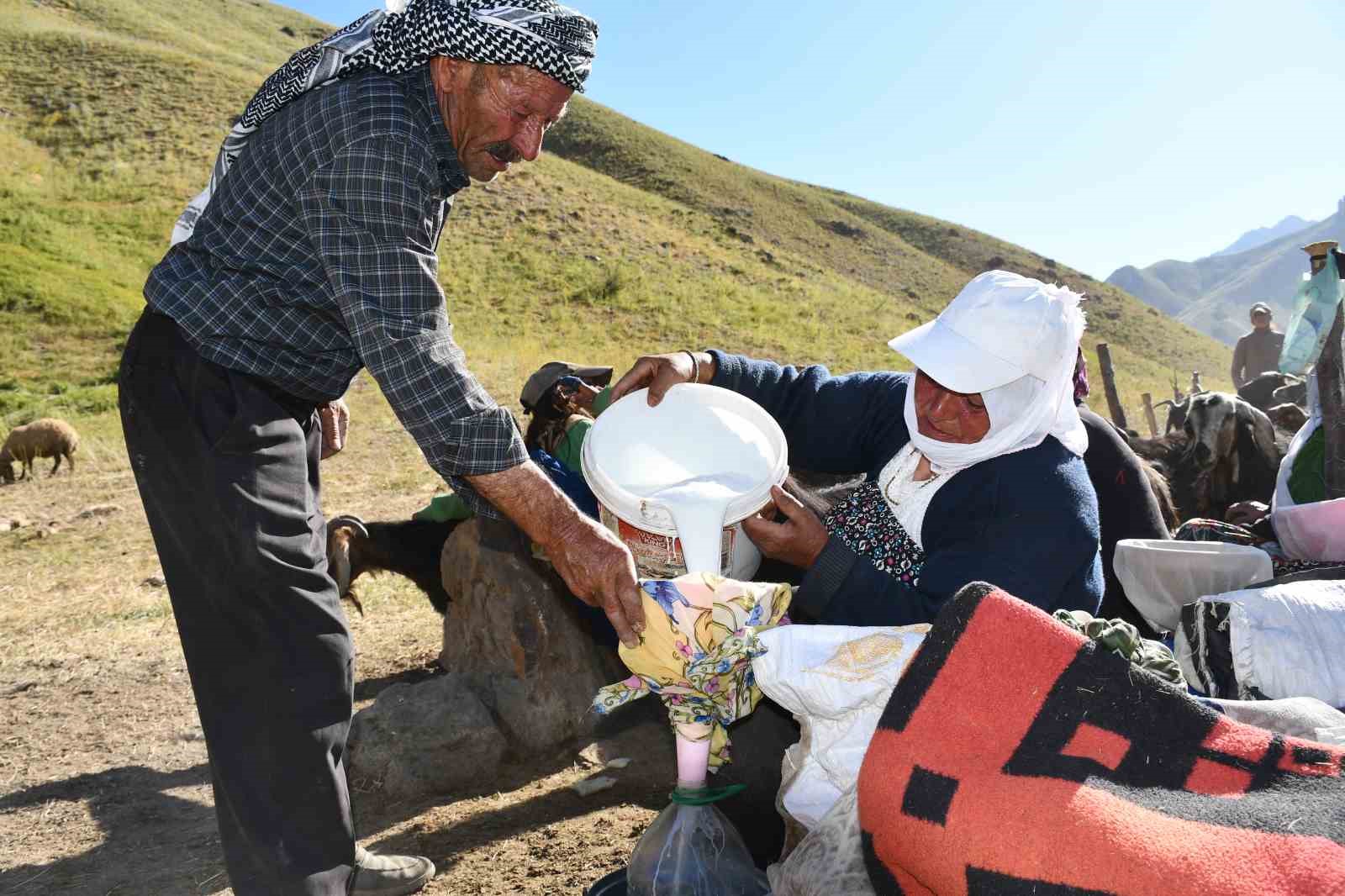 Şırnak yaylaları g&ouml;&ccedil;erlerle doldu