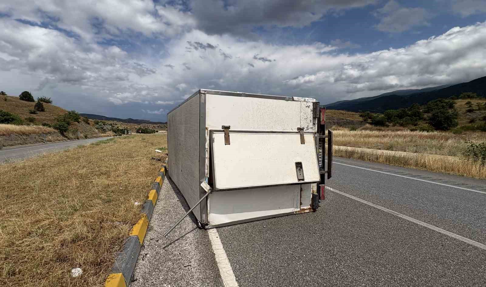 Kastamonu’da yağış kazaları beraberinde getirdi